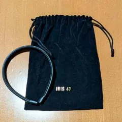 IRIS47　カチューシャ　ブラック　レザーのサムネイル