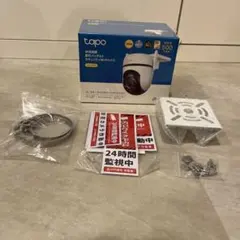 未使用品】 Tapo C560WS 4K(800万画素)防犯カメラ 一式 - メルカリ