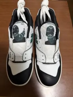 New Balance 550 ホワイト/ブラック/グリーン