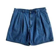 トレーダーベイ デニムショーツ 2タック ビンテージ ハーフパンツ 90s US