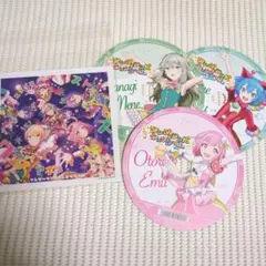 10 プロセカ CD 特製ジャケットイラストステッカー CD風カード ワンダショ