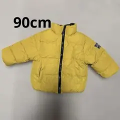 petit main 中綿ジャケット　90cm イエロー　マスタード