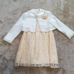 フォーマルワンピース 黄色 120