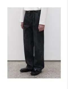 2025年最新】AURALEE デニムカラー：ブラック ストレートデニムの人気