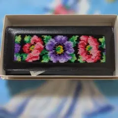 FEILER フェイラー 長財布 花柄 ブラックのサムネイル