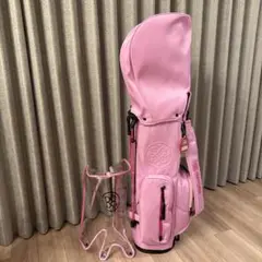 【♡】新品未使用 G/FOREスタンド式 キャディーバック ピンク　ゴルフ G/FORE ジーフォア キャディバッグ スタンド型 男女兼用 ピンク ゴルフ