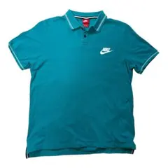 ⭐️NIKE⭐️ ターコイズ ポロシャツ 「今の季節にぴったり」【美品】