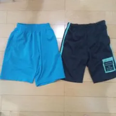 130140ハーフパンツ短パンジャージセット☆キッズこども運動スポーツ体育