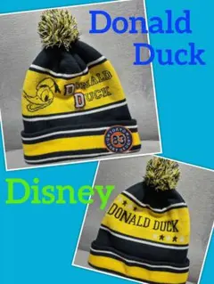 ドナルドニット帽 ドナルド帽子 ディズニーニット帽