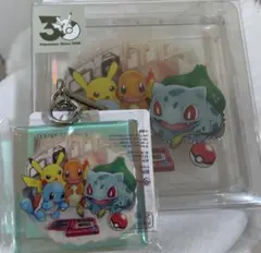 ポケモンセンター　ポケモン　ポケセン　アクリルブロック　アクリルキーホルダー
