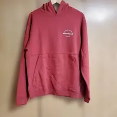 mont-bell フード付きスウェットパーカー 赤　☆良品☆