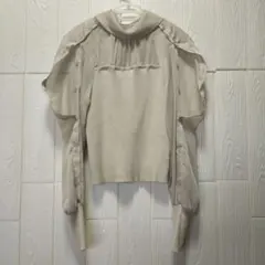 SNIDEL 長袖 トップス シフォン ニット