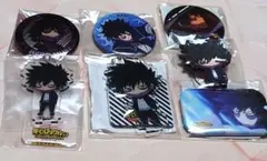 く*ま様 ヒロアカ 荼毘 轟燈矢 缶バッジ アクスタ にとたん まとめ売り