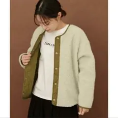 アーバンリサーチドアーズ リバーシブルボアブルゾン