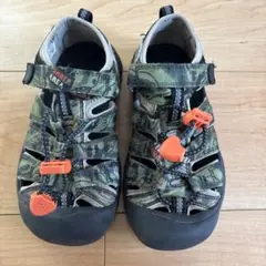 KEEN 迷彩 アウトドアサンダル 19.5cm