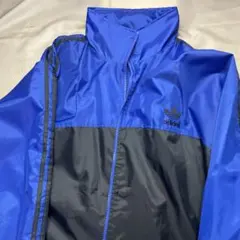 adidas 青黒 レインウェア上下
