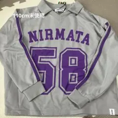 NIRMATA 長袖カットソー グレー 110cm新品