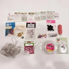 手芸パーツ ビーズ 大量まとめ売り パーツクラブ・TOHOなど