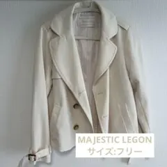 Majestic Legon テーラードジャケット アイボリーのサムネイル