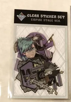うたプリ　藍　タブナイ クリアステッカーセット ブロマイド エンパイア