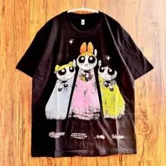 パワーパフガールズ Tシャツ 半袖 特殊 プリント カートゥーン アニメ 