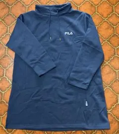 新品　FILA 裏起毛パーカー　裏毛トレーナー　L Lサイズ　ネイビー