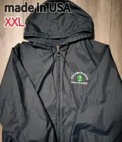 ○ 古着 ゆるだぼ USA製 80s - 90s ネイビーブラック XXLのサムネイル