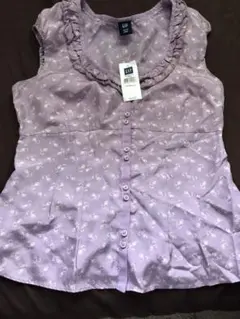 値下げ　GAP   レディース　シルク　ノースリーブ　ブラウス