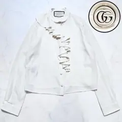美品GUCCI グッチ ブラウス 38 ホワイト 楽天市場】グッチ GUCCI（シャツ・ブラウス｜トップス