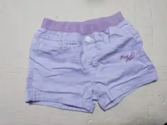 130㎝　短パン　パープル