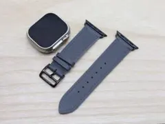 MODIGI Apple Watch ベルト 本革 高級 レザー バンド 44