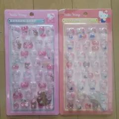 【匿名配送】ボンボンドロップシール　キティ2種セット