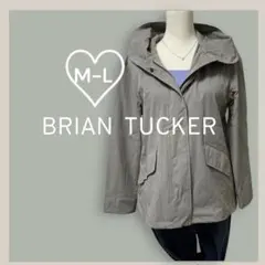 美品 BRIAN TUCKER マウンテンパーカー パーカーブルゾン M-L