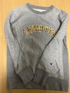 Champion Reverse Weave グレー トレーナー M