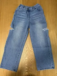 CIAOPANIC TYPY ダメージデニムパンツ XL 130-140