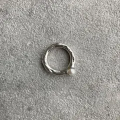 e.m. シルバー パール リング L 13号 silver925 イーエムのサムネイル