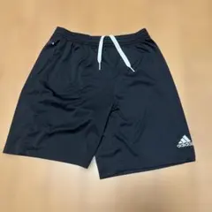 adidas kids ブラック ハーフパンツ 160