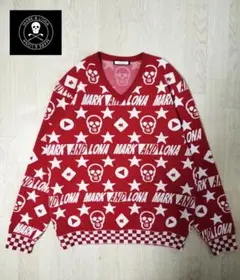 ★マーク&ロナ★ Vネックニット 2025年最新】MARK&LONA ネック：Vネック メンズ ニット・セーターの