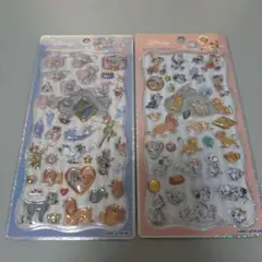 【正規品】ディズニー　プチドロップステッカー　2枚　101 ダンボ　ピーターパン