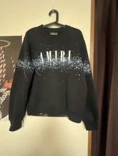 AMIRI スプラッシュプリント トレーナー S