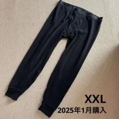 ユニクロ　超極暖ヒートテックタイツ　メンズ　前開き　XXL ブラック　2025年