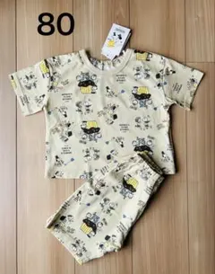 【新品】スヌーピー ベビーパジャマ 80