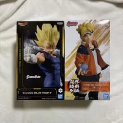 ドラゴンボール　魔人ベジータ　ボルト　うずまきボルト　フィギュア