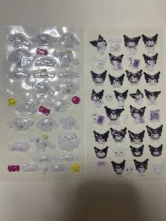 クロミ　シナモン　ボンボンドロップシール風