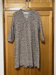 chocol raffine robe 花柄七分袖チュニック