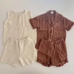 【美品】夏セットアップ2点 H&M peekaboo シャツ ショートパンツのサムネイル