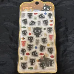【韓国限定】チョコキャット CANDY BONBON 3D 立体シール レア ①