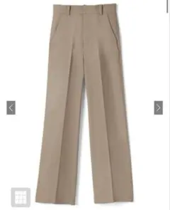 GRL センタープレスストレートパンツ[ai07]