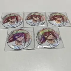 千切豹馬 Flower crown缶バッジ 5個