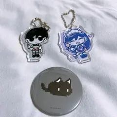 omori ツリービレッジカフェ　アクキー　缶バッジ